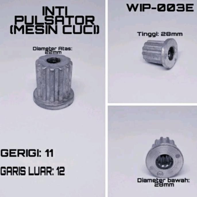 .........] INTI PULSATOR MESIN CUCI LG GERIGI AS 11