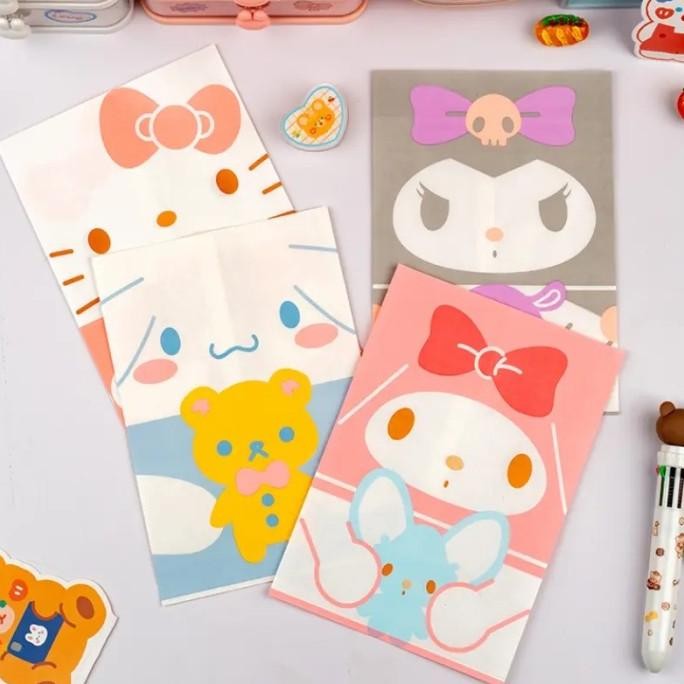 

><><><] Flat paper bag sanrio my melody kantong kertas goodie bag souvenir