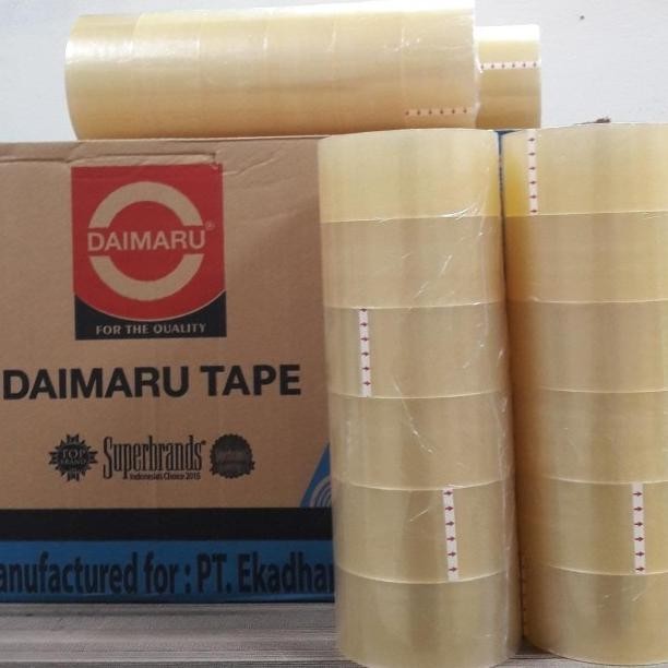 

Laban Daimaru Tape Iolai Bening 2 Inch 90 Yard 1 Bo 72 Roll
