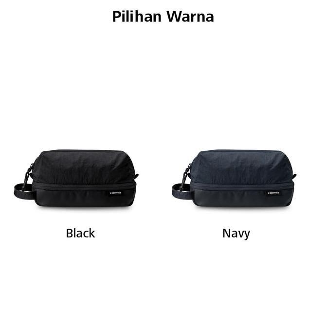 Promo Bodypack Assistant 2.0 Toiletry Clutch Pouch Travel Anti Air - Hitam