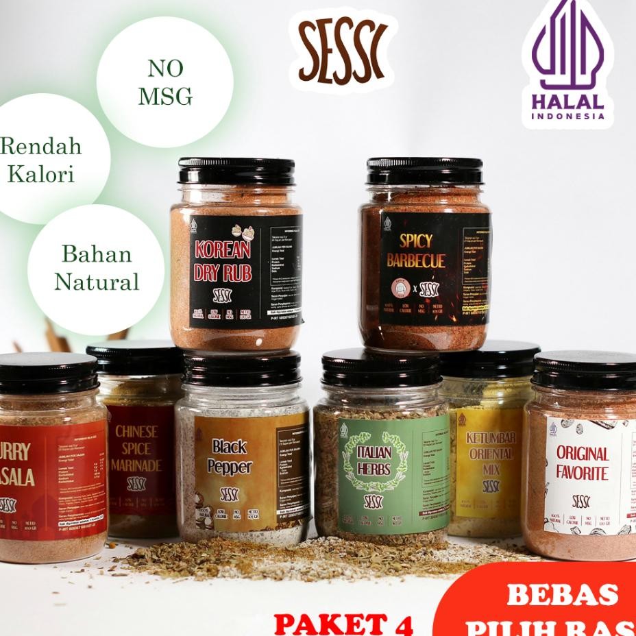 

4Pc Bumbu Marinai Ei Paet 4Pc Ter Beba Pilih Raa
