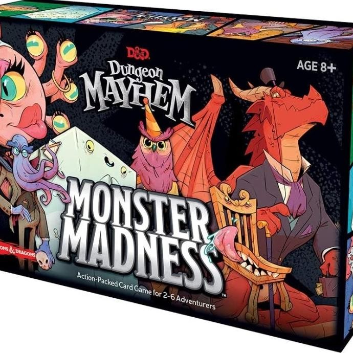 JUAL dungeon mayhem monster madness - board game