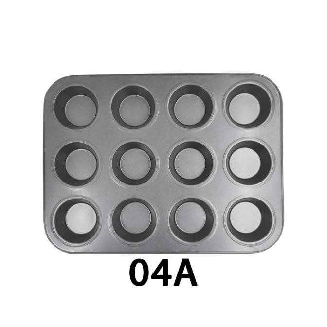 

Sejati Loyang Kue /Cetakan Kue Besar Bakeware Muffin Pan 12 Cup Original Dan Terpercaya