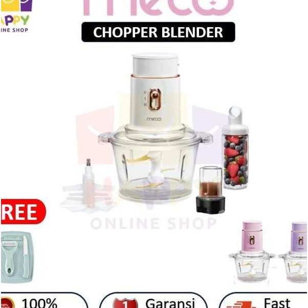 Mecoo Chopper Blender Food Proceor Grinder 5 In 1 Mecco