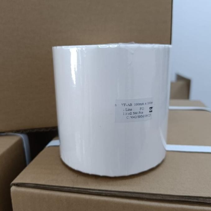 

JUAL Label Stiker Yupo 100x100 mm Anti Air Synthetic Yufo 100 x 100 Vinyl