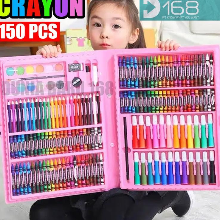 

Crayon 150 Et Crayon Art Et Oper Perlengapan Mewarnai Ana Ana