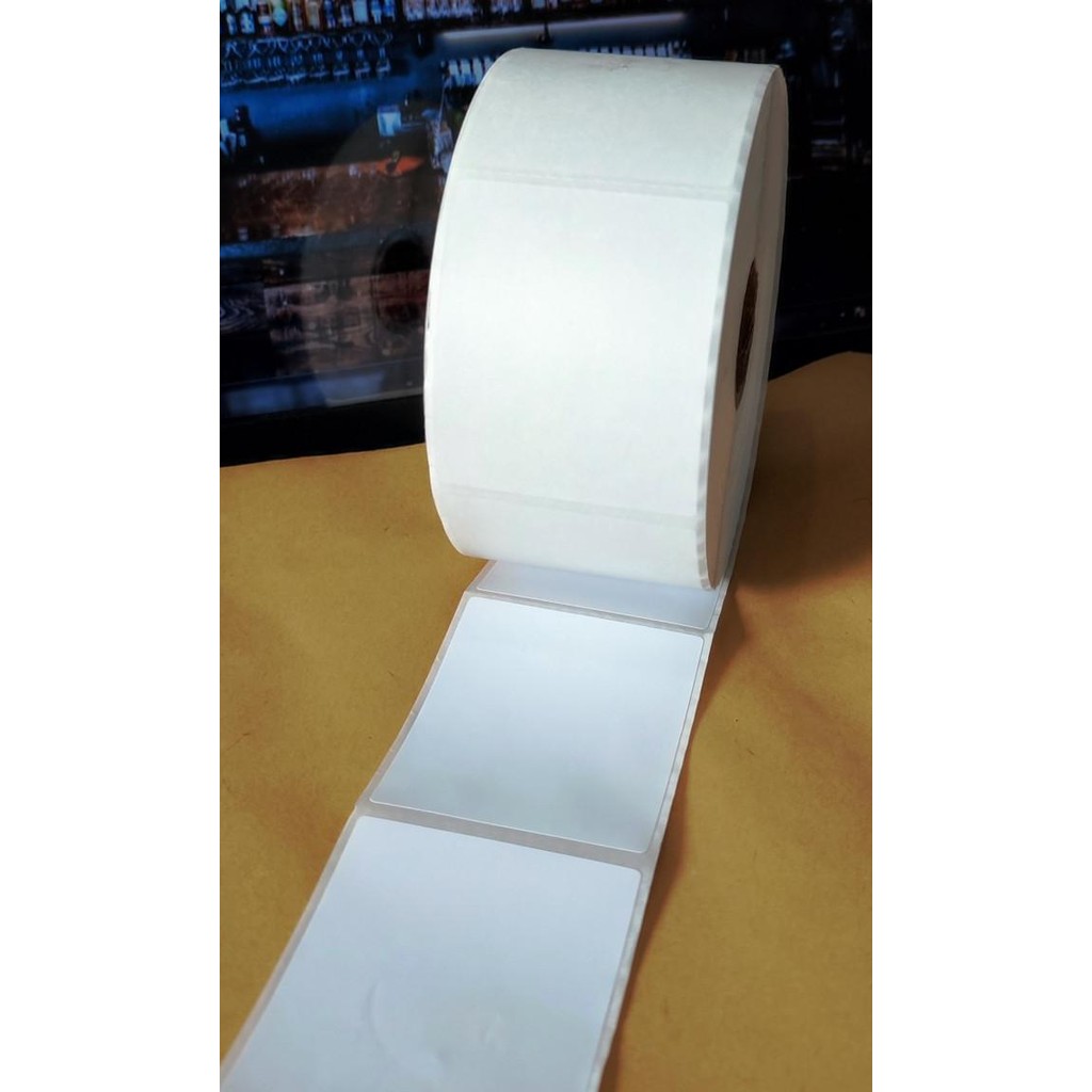 

PROMO ETIKET LABEL THERMAL 50x60 ISI 1000PCS STIKER BARCODE 50X60MM 50 X 60
