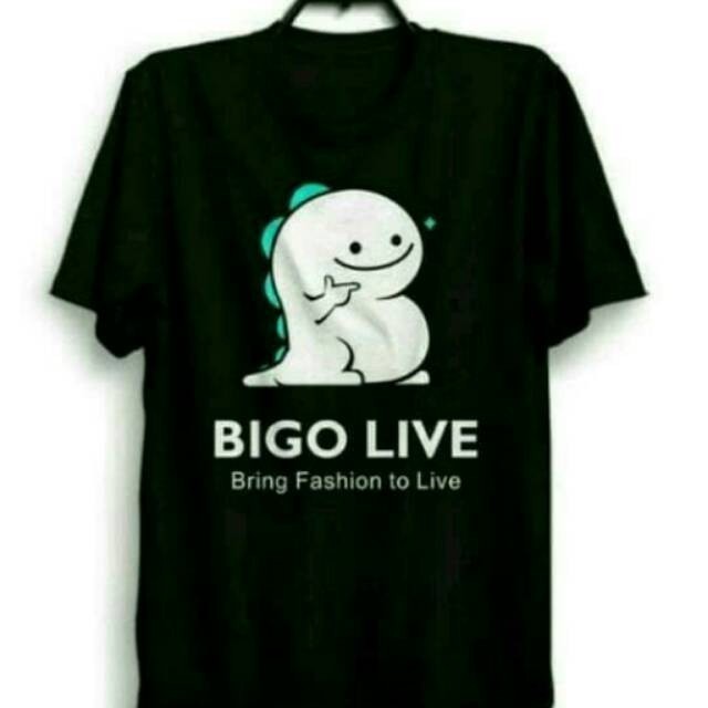 Kaos T Shirt Pria Bigo Live