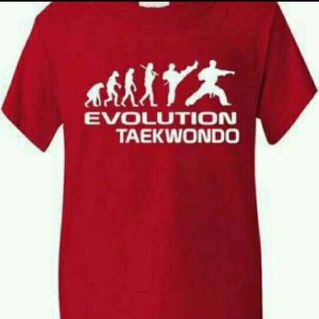 Kaos T Shirt Pria Taekwondo
