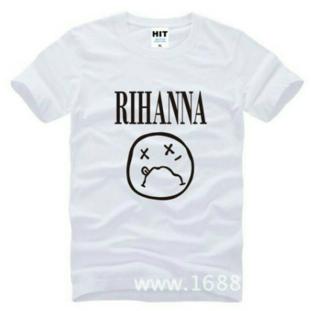 Kaos T Shirt Pria Rihanna