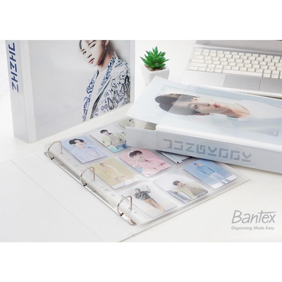 

Bante Inert Cover Photocard Album A4 3 Ring Binder 8622 07