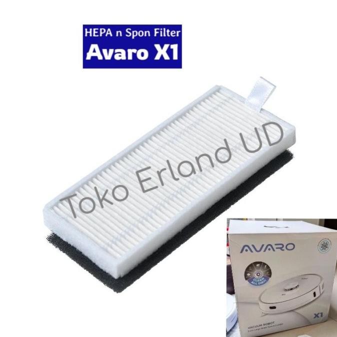 Hepa Filter Avaro X1 Aksesoris Spon Robot Vacuum Cleaner RAM