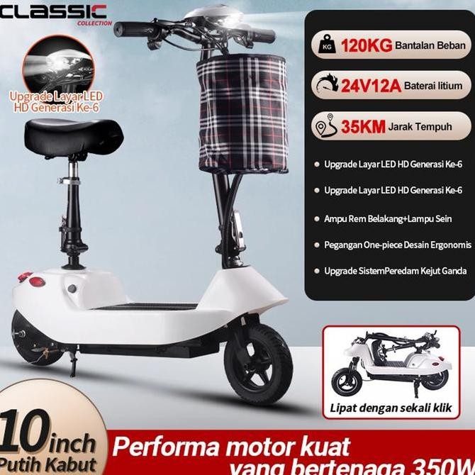 terbaru Skuter Elektrik /Skuter Listrik dewasa / Electric Scooter/Foldable Smart Balance Wheel Hover