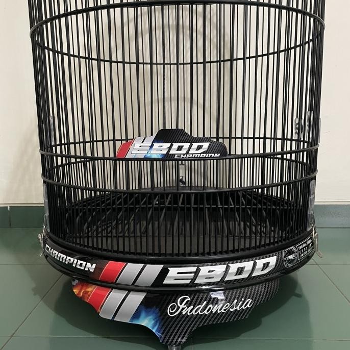 Sangkar Kandang Burung Murai No 1 & 2 Ebod Jaya PVC Decal Nanjung
