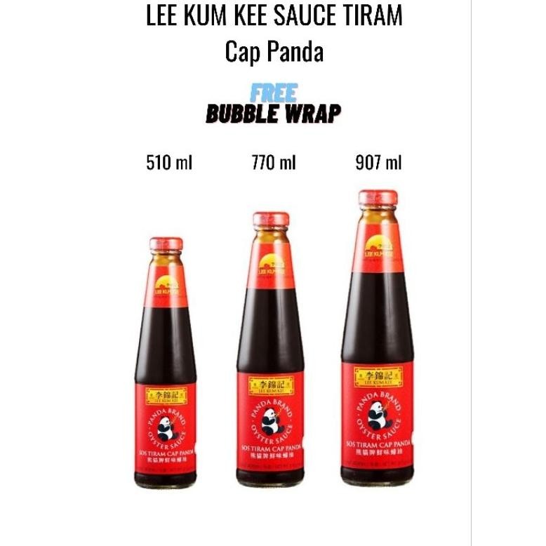 

Lee Kum Kee Oyster Sauce Tiram Cap Panda - 3 Ukuran Ml