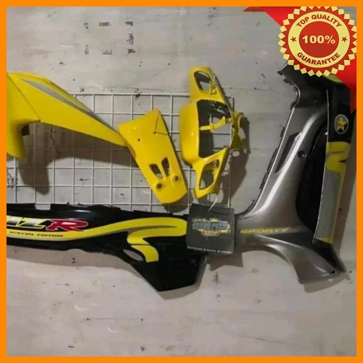 (LUM) BODY SET COVER BODY BODI SET BAJU SET FIZ F1Z FIZR F1ZR CALTEX KUNING