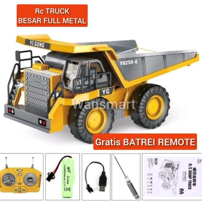 Grosir Mobil Remote Rc Tank Excavator Beko Mainan Anak Remot Kontrol