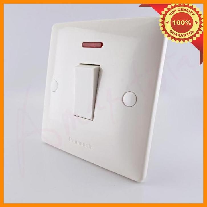(AMA) SAKLAR SINGLE LAMPU INDIKATOR INBOW PANASONIC ACROSEA 20A 250V~ SNI