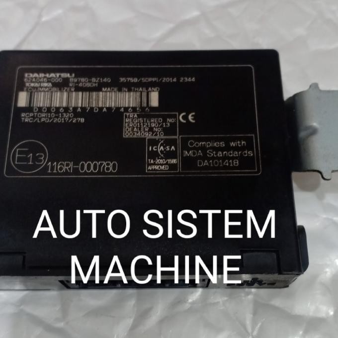 Ecu Immobilizer Avanza Xenia Grand New Avanza 2016-2020 Original Gres Terlarissss