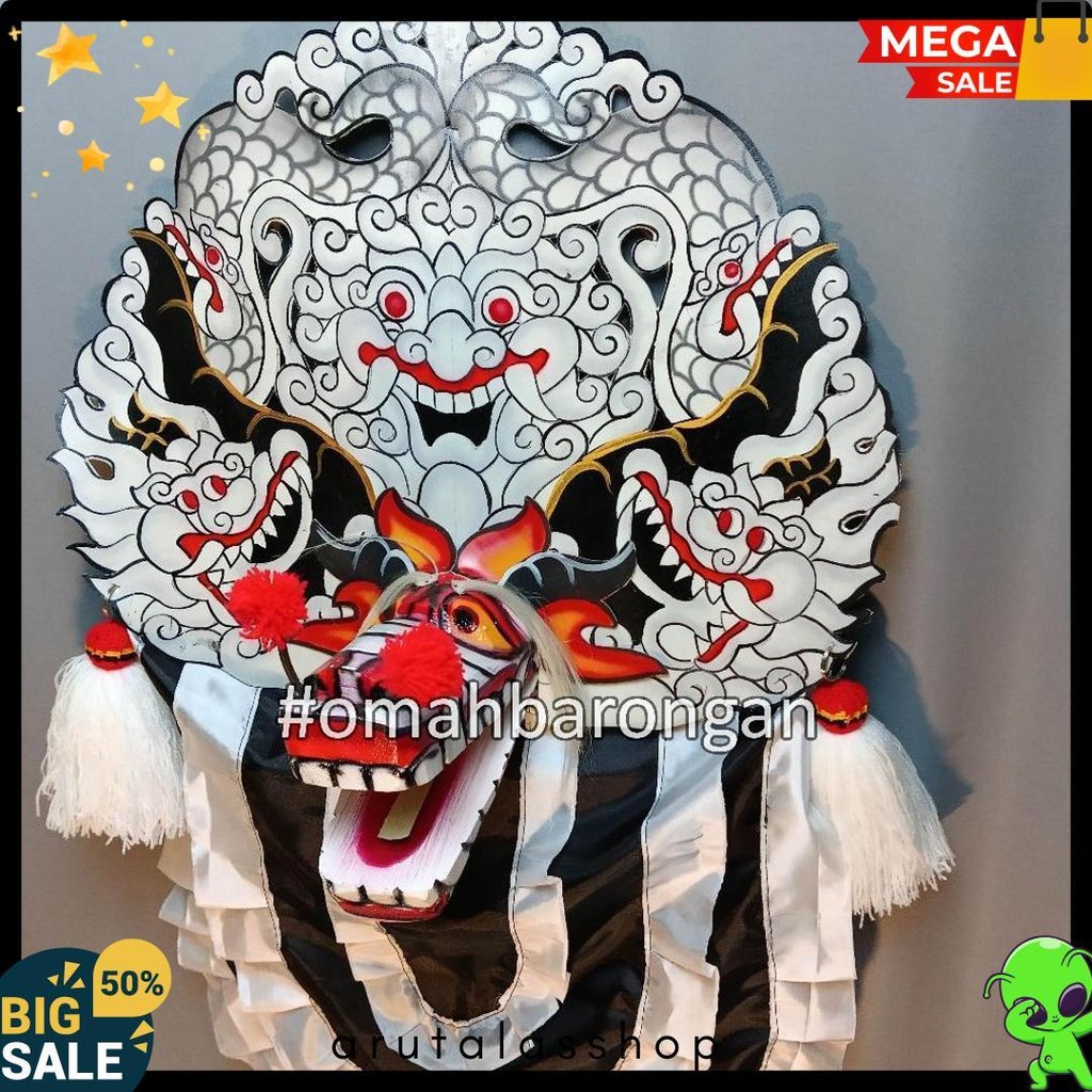 Barongan Casper Full Kayu Waru Untuk Anak