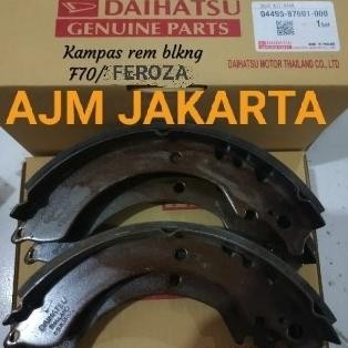 KAMPAS REM BELAKANG TAFT F70 FEROZA BRAKE SHOE FEROZA F70 TAFT GT QUALITY TOP