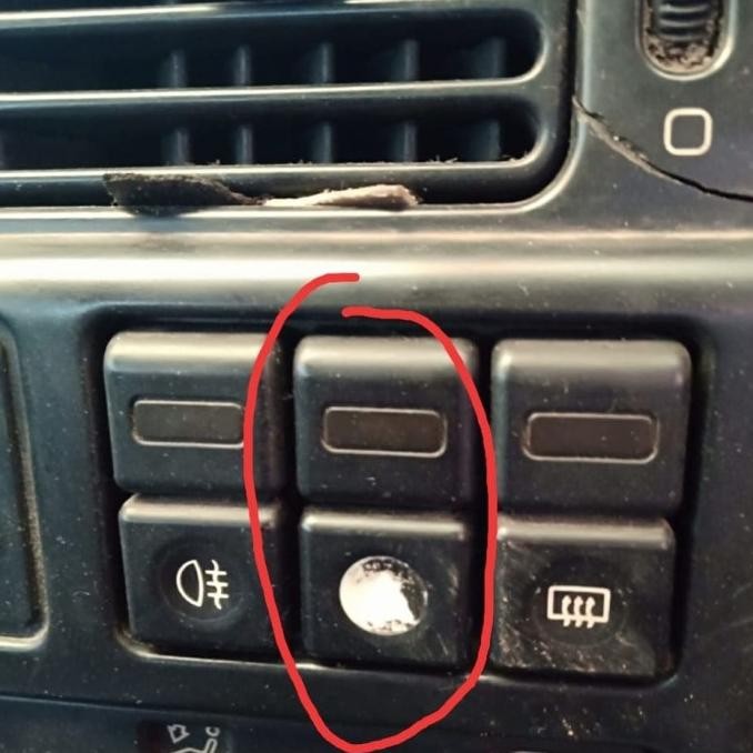 Switch Lampu Hazard Peugeot 405 Sti Lampu Darurat Original Peugeot Top