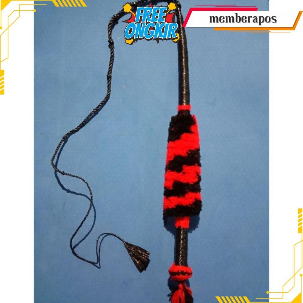 Cambuk Pecut Bopo Gom,Byok Panjang / Pecut Jaranan Panjang / Pecut Bopo Gombyok Terlaris