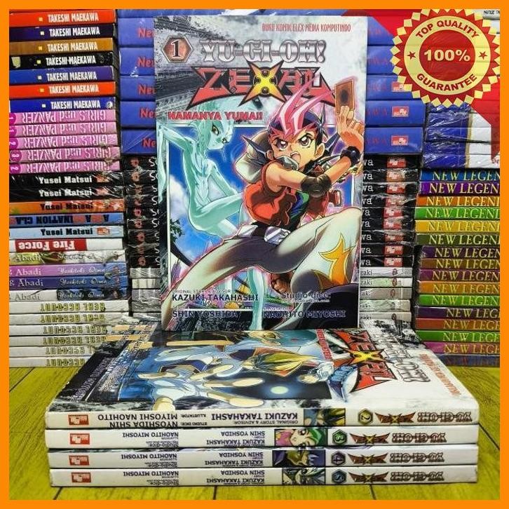 (MAZ) SET KOMIK YU GI OH ZEXAL VOL. 1-5