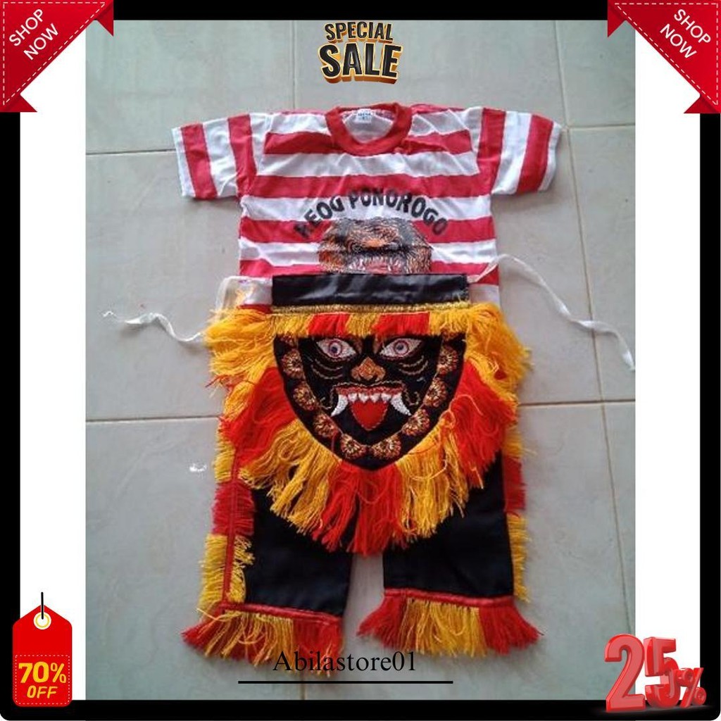 Pake Barongan Anak Dan Baju . Baju Barongan Anak Murah. Barongan Anak. Barongan Murah. Baju Reog. Ba