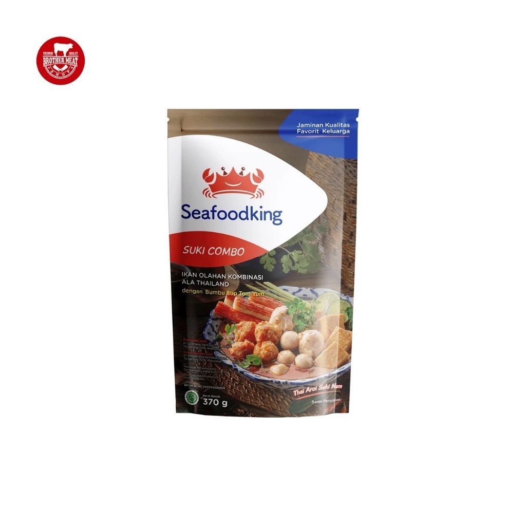 

Seafoodking Suki Combo ala Thailand 370gr - Brothermeatshop