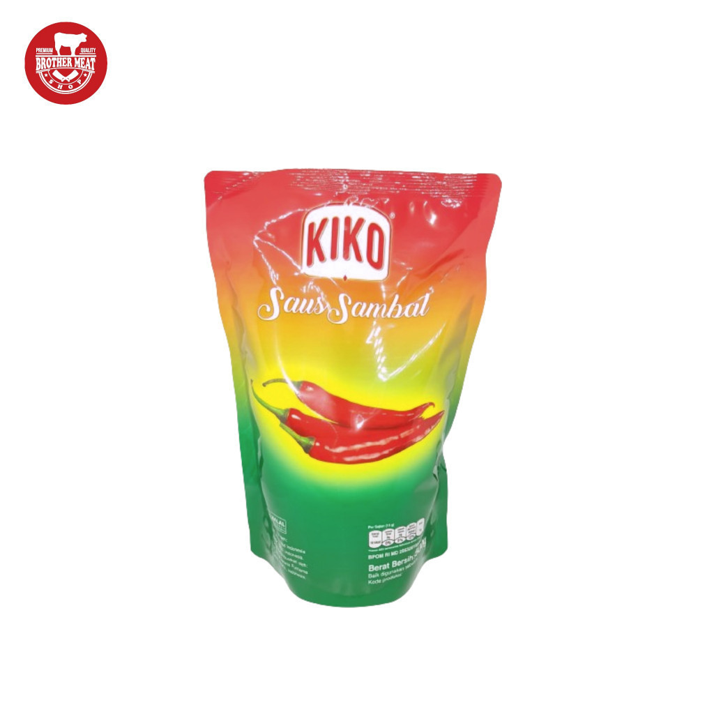 

KIKO Saus Sambal Sauce Standing Pouch 500gr, Brothermeatshop
