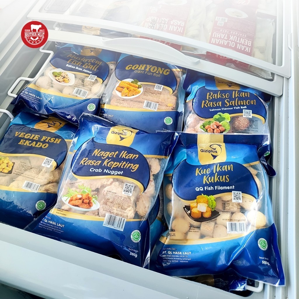 

AFGC GiziPlus Seafood Tofu Cheese gr - Brothermeatshop