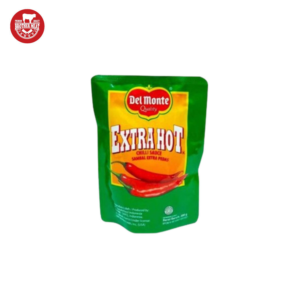 

DelMonte Extra Hot Sauce Standing Pouch 200gr, Brothermeatshop