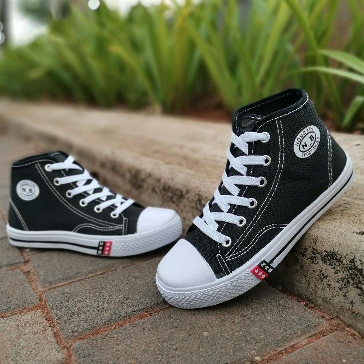 SDR- Sepatu NB Tali Sepatu Sekolah Anak Perempuan Sepatu Anak Laki Laki Sepatu NB Tinggi TERLARIS