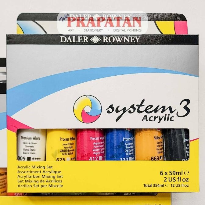

Sale Daler Rowney System 3 Acrylic Sets | Cat Akrilik