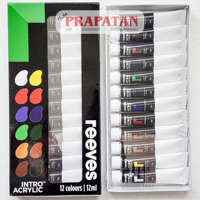 

Sale Cat Akrilik Set Reeves Intro 12X12Ml | Reeves Acrylic Set