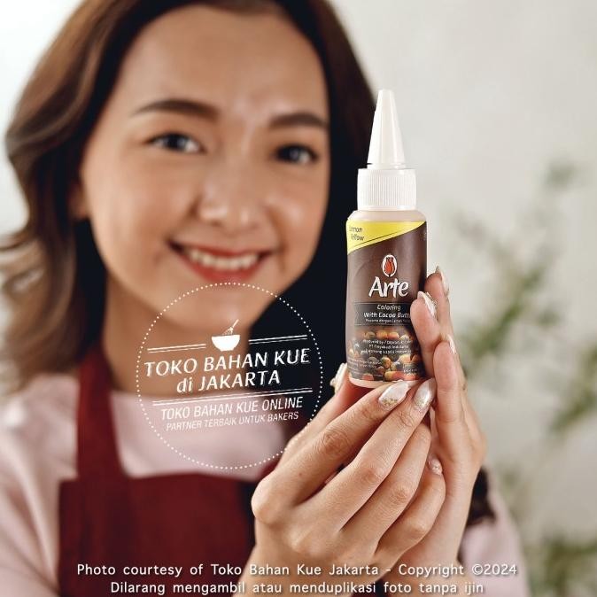 

TULIP ARTE LEMON YELLOW CHOCOLATE COLORING COCOA BUTTER PEWARNA KUNING