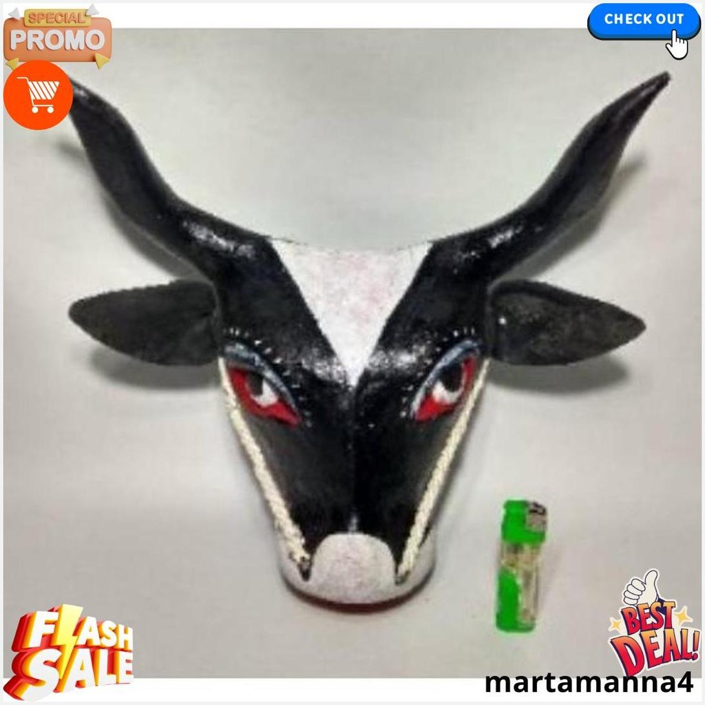 Ready New Bantengan Kecil | Barongan Bantengan - Mainan Anak Banteng Kuda Lumping - Mainan Bantengan
