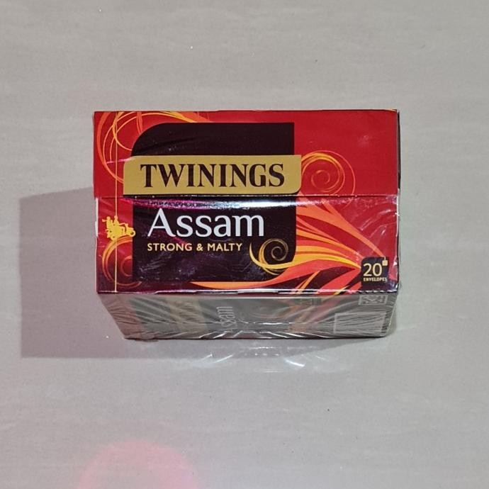 

TEH TWININGS TEA ASSAM STRONG & MALTY 20 X 2.5 GRAM