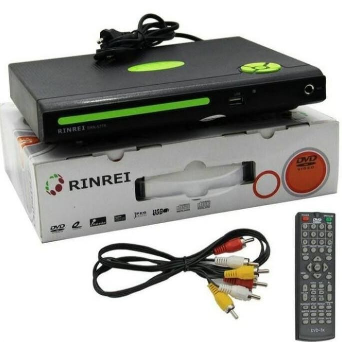 Terlaris DVD/VCD/CD/MP3/MP4 Player RINREI Optik Samsung Read Kaset Bajakan/Ori SALE