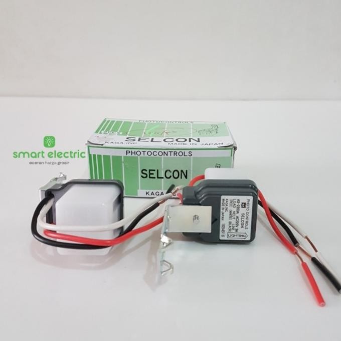 Selcon Photocell Sensor Cahaya Lampu Otomatis Hidup Mati Fotosel 3A/6A
