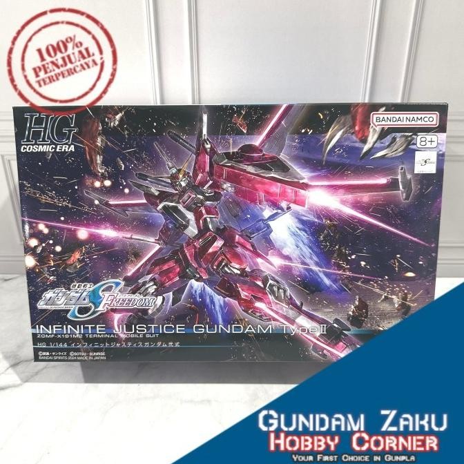HGCE INFINITE JUSTICE GUNDAM TYPE II BANDAI