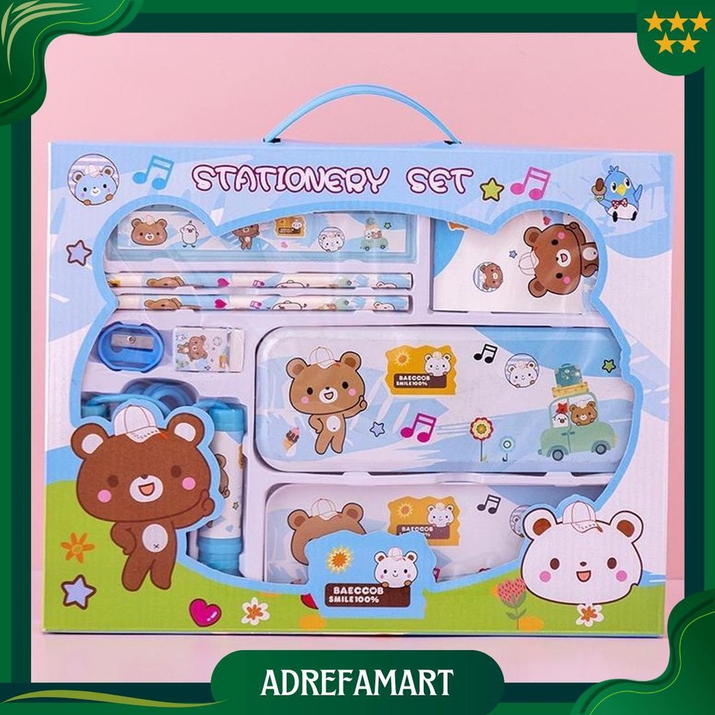 

Paket Alat Tulis Set Stationery Set Study Anak Karakter Toysforhome Promo Puncak