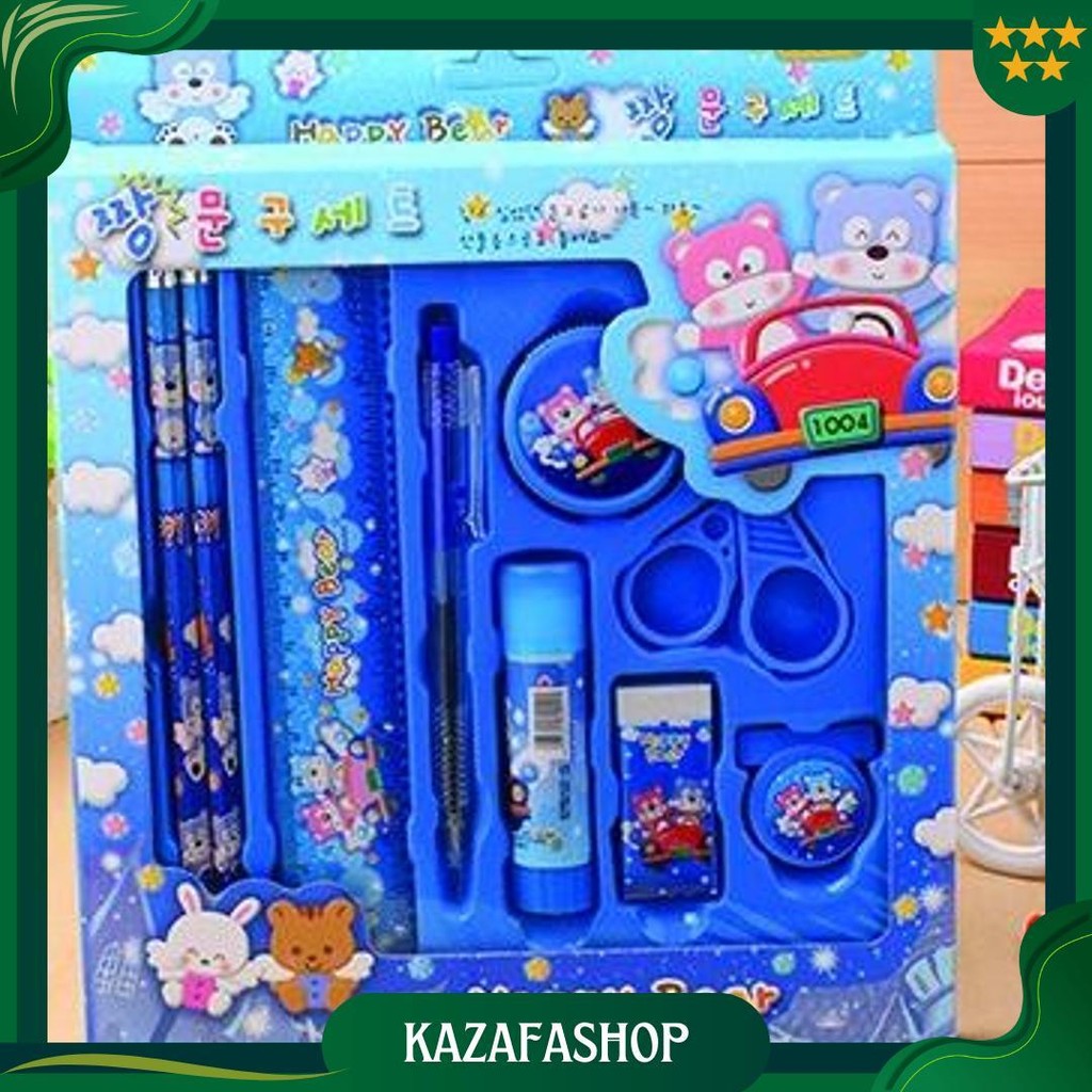 

Paket Alat Tulis Stationery Set Set 9 In 1 Mini Karakter Set Alat Tulis Anak Kado Souvenir Import Cod Promo Puncak