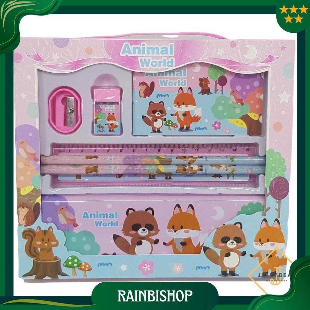 

Stationery Set 7In1 Cute Promo