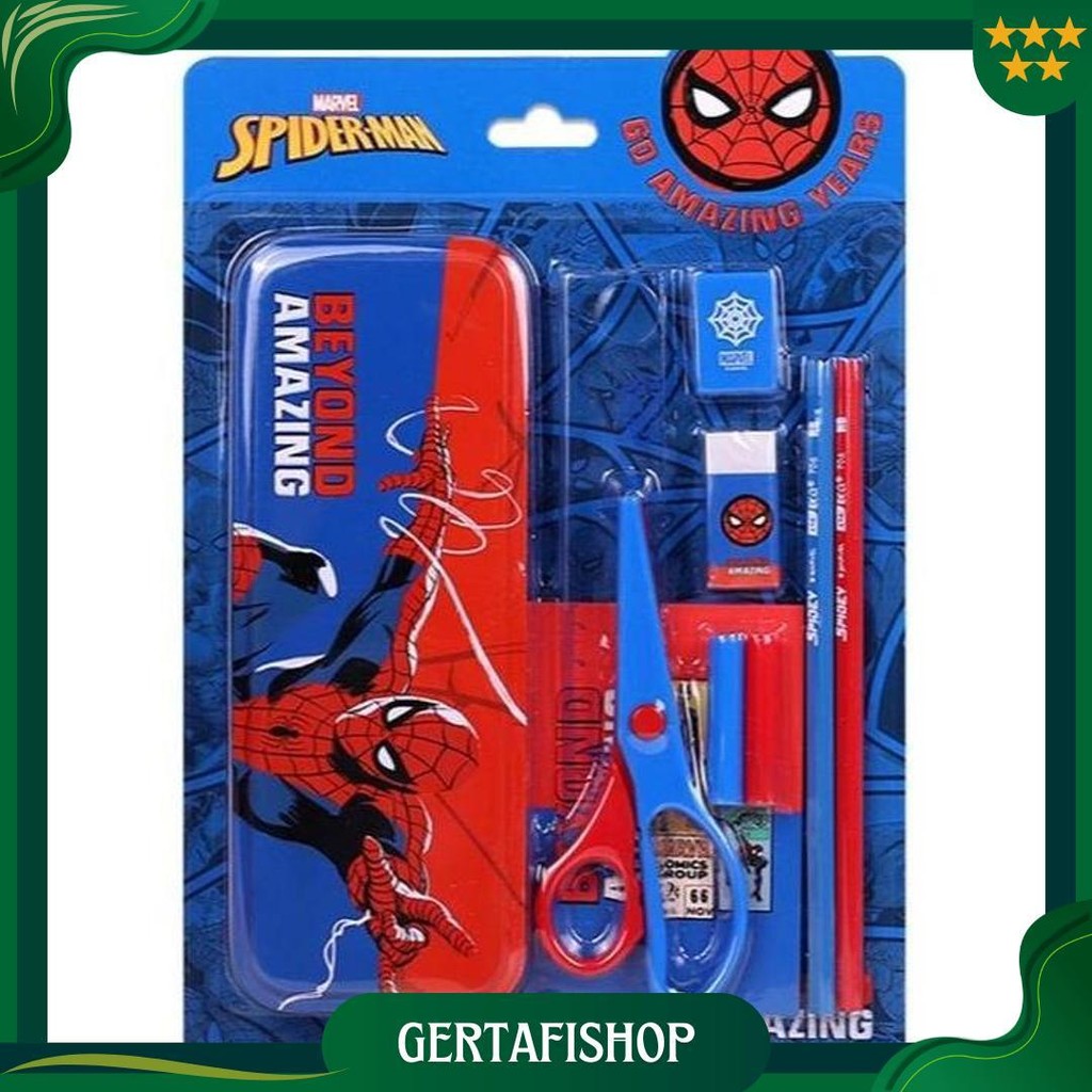 

Set Alat Tulis Spiderman Alat Tulis Sekolah Promo 4.4