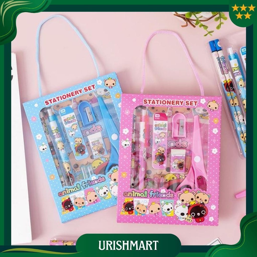 

Paket Alat Tulis Set / Stationery Set Memo / Souvenir Ulang Tahun Anak Promo Puncak