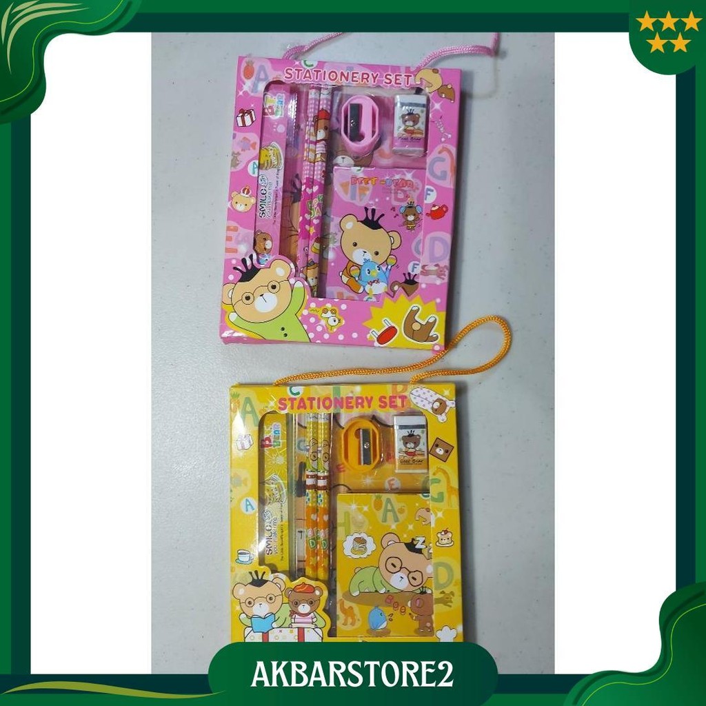 

Alat Tulis Anak Set Lengkap Kode 608 Motif Lucu Alat Tulis Sekolah Gratis Ongkir