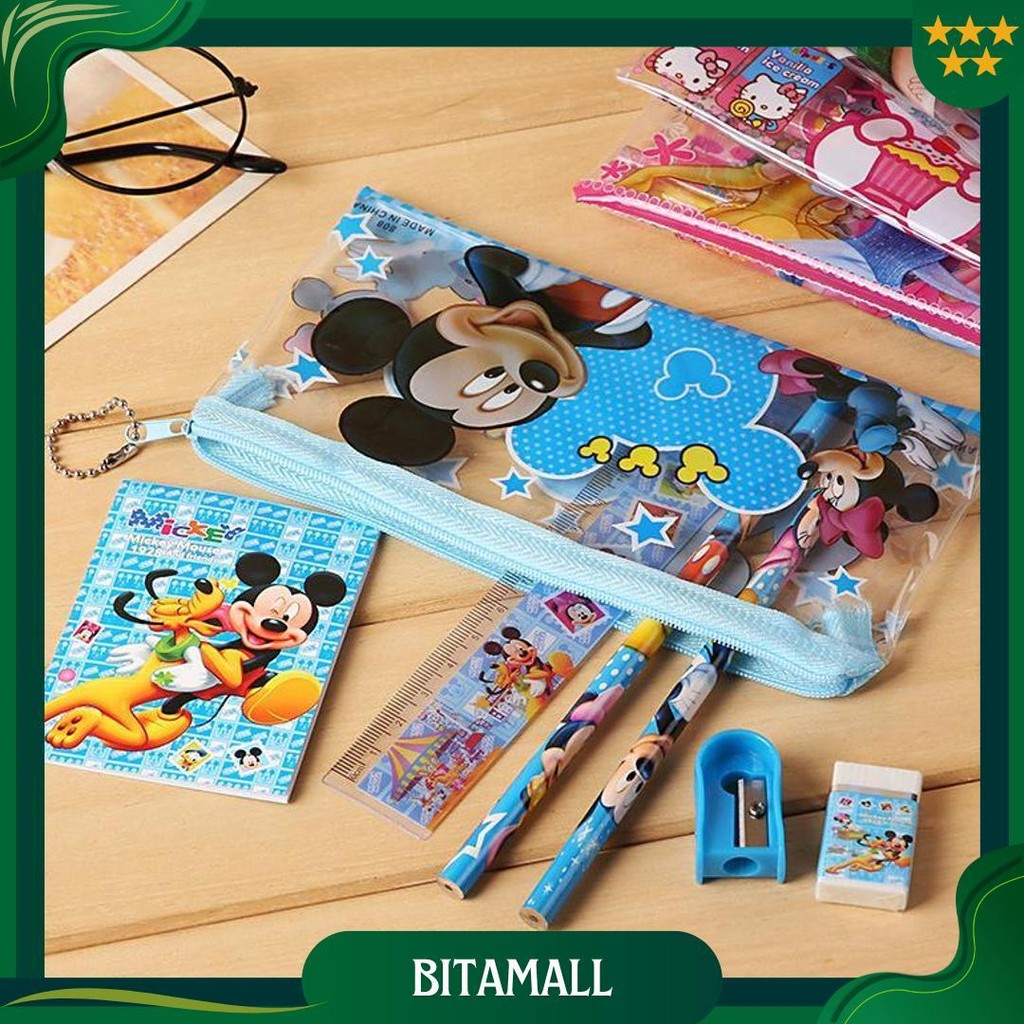 

Haiwai Cod Set Kotak Pensil Karakter Anak Motif Sekolahan Paket Pensil Pulpen Set Stationary Sty06 Promo Puncak