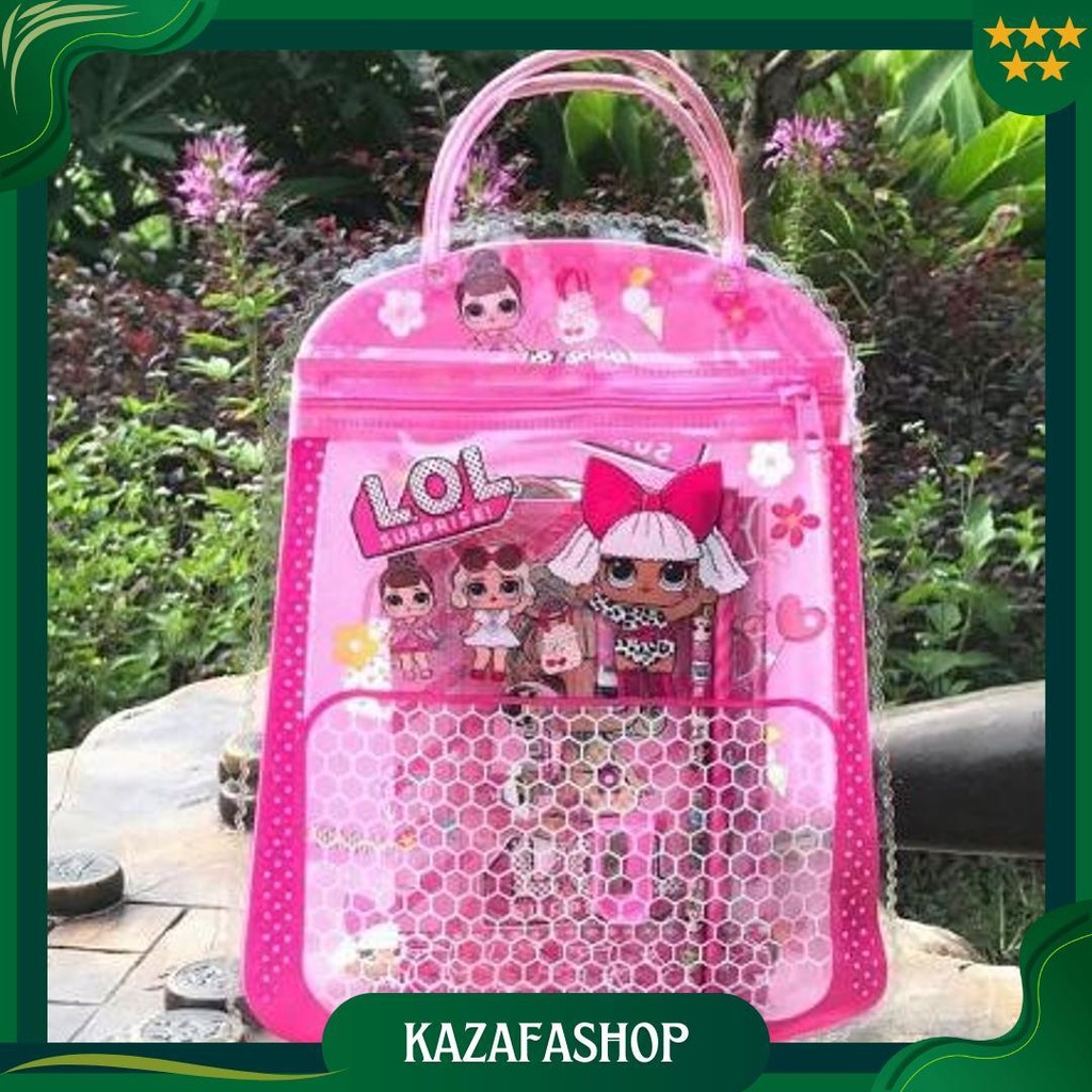 

Stt Stationery Set 6 In 1 Free Bag Alat Tulis Anak Sekolah Buku Pulpen Penghapus Pengaris Best Seller